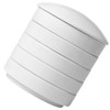 NUOBESTY Ceramic Ink Dish Stackable Paint Mixing Trays Round Ceramic