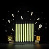 Junfamilee 10Pcs Green Edison Bulb LED Filament Lamp Parts DC3V