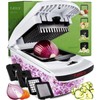 Fullstar Vegetable Chopper - Spiralizer Vegetable Slicer - Onion Chopper