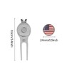 CHIVENIDO Divot Tool Divot Repair Tool, Premium Golf Divot Tool