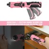 Enertwist Electric Screwdriver, 8V Max 10Nm Pink Cordless Screwdriver Rechargeable