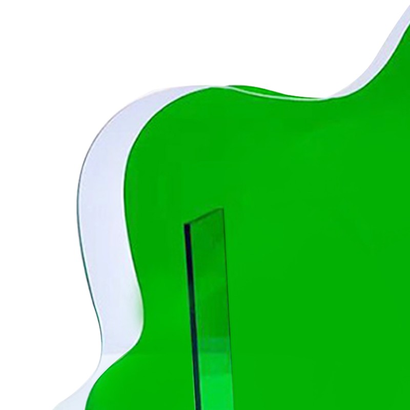 Neon Acrylic Vase Easy To Keep Clean Fashionable Geometric Acrylic