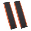 X AUTOHAUX 2pcs Universal Seat Belt Shoulder Pad Faux Leather