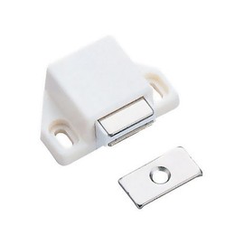 Sugatsune Touch Latch Magnetic For Small Doors White