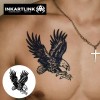Tatuaje Tech, 2 Hojas De Tatuaje Semipermanente Extra Grande