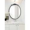 Kate and Laurel Arendahl Ornate Glam Oval Wall Mirror, 18