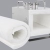 Lyrufexon Ceramic Fiber Insulation, 2 Pieces 24"x15.7"x1"Thick, 2600F Fireproof Insulation
