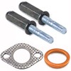 Exhaust Bolt & Gasket Metal Exhaust Stud & Nut Kit