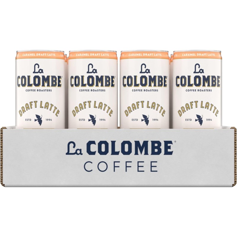 La Colombe Coffee, Caramel Draft Latte, 11 fl oz Cans
