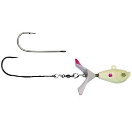 Kalin's Kalins Google Eye Tungsten Search Bait, White, 3/8 OZ