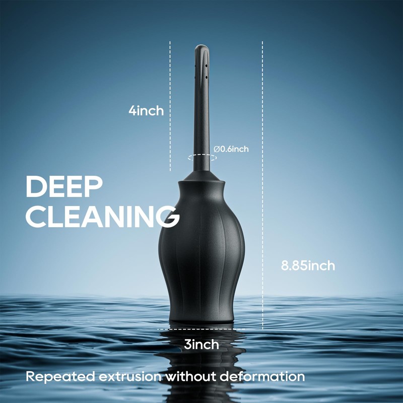 Smokitcen 2L Enema Bag for Colon Detox Cleanse Enemas