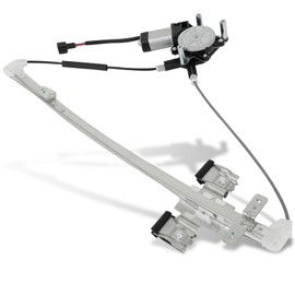 SCITOO Rear Left Power Window Regulator with Motor Fit for 2005-2010 for Dodge Dakota,2006-2009 for Mitsubishi Raider,2011 for Ram Dakota,741-073