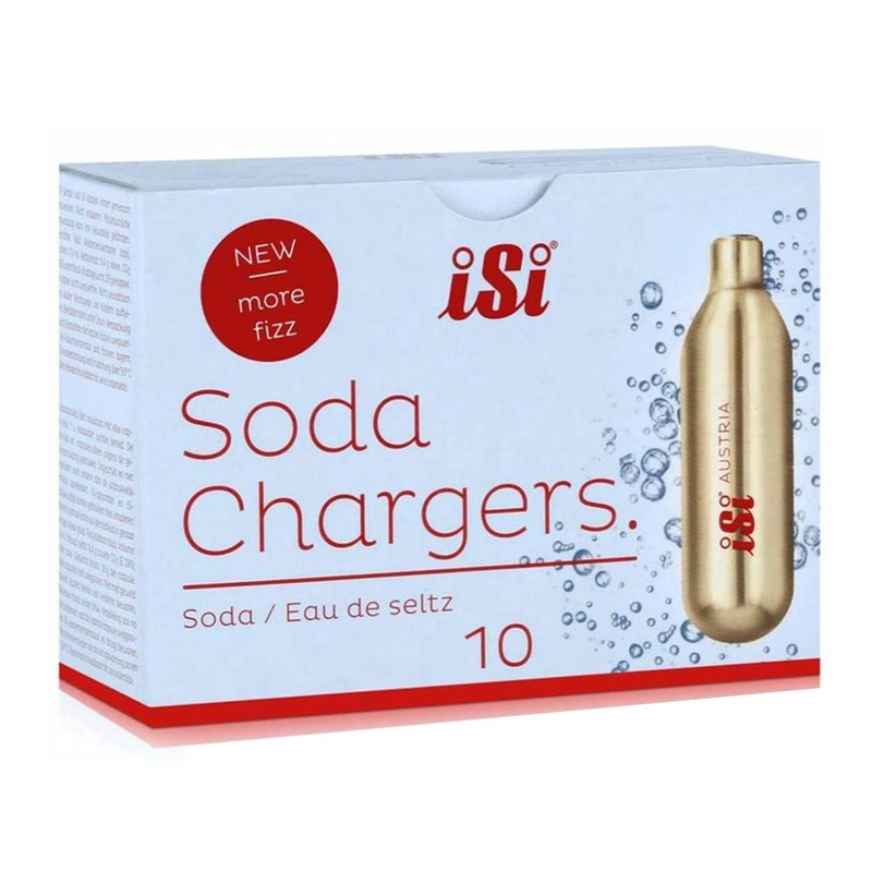 iSi Large Commercial Pack CO2 Soda Siphon Chargers (200-Pack) (20