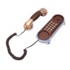 Retro Landline Phone Corded Home Phone Wall Mount Flash Phone