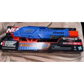 Nerf Alpha Strike Big Cat DB-2, Includes One Nerf Gun and 8 Elite Nerf Bullets