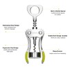 Beneno Wine Opener, Zinc Alloy Premium Wing Corkscrew with Multifunctional