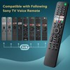 Replacement for Sony-TV-Voice-Remote-Control, Compatible with Sony Bravia XR/XBR/KD Series 4K/8K
