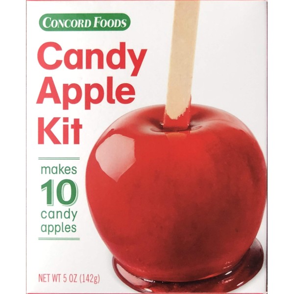 Concord Candy Apple Kit,1.45 pounds, (4 Pack 40 Ct.)