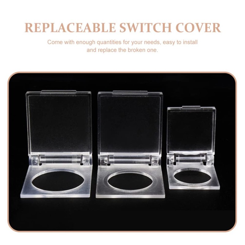 4Pcs Safety Push Button Cover Power Button Guard Child Proof