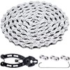 YBEKI Bicycle Chain 9/10/11/12-Speed Bicycle Chain 1/2 x 11/128 Inch