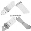 WOONEKY Delicate Resin Watch Band for Sense Quick Release Smart