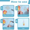 Ymapinc 200Pcs Eyepins for Jewelry Making 70mm/2.76In, Silver Open Eye