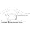 SHEAWA Bicycle Saddle Support Seat-Post Mount Holder Replacement for Garmin