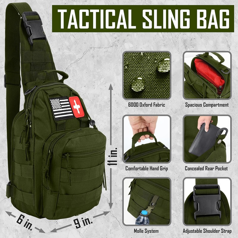 Survival Kit–268Pcs Emergency Gear & Supplies with First Aid, Camping
