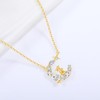 Fydesta 14K Gold Plated | 14K Platinum Plated Necklace for