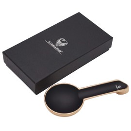 GERMANUS Cigar Ashtray Iron Black Gold in Gift Box