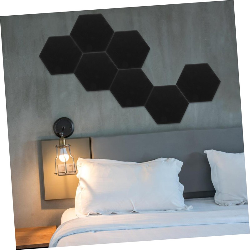 CORHAD Noise Dampening Panels 8 Pack Acoustic Soundproofing Felt Sound