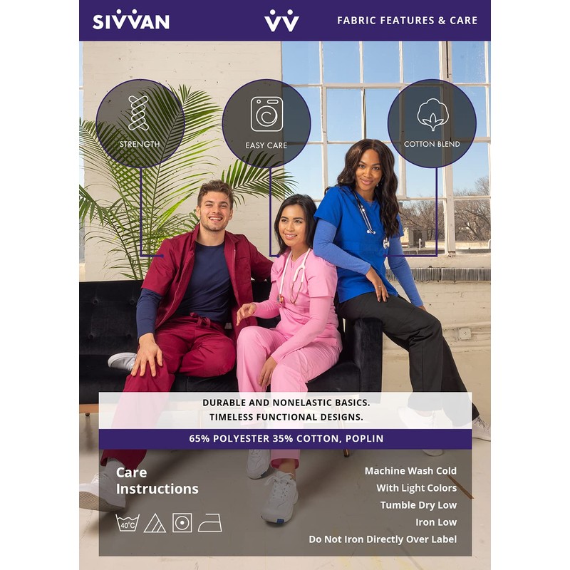 Sivvan Unisex Scrubs - 31" Consultation Lab Coat - S8800