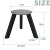 NXN-HOME 16 inch Round Plate Table Base Legs, Coffee Table