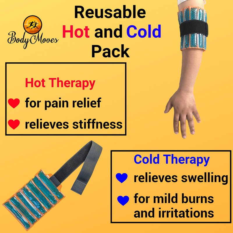 BodyMoves Tennis Elbow Arm Brace plus hot and cold ice