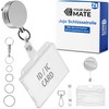 JOJO 2 Sets Silver Tone Lanyard with 65cm Steel Cable