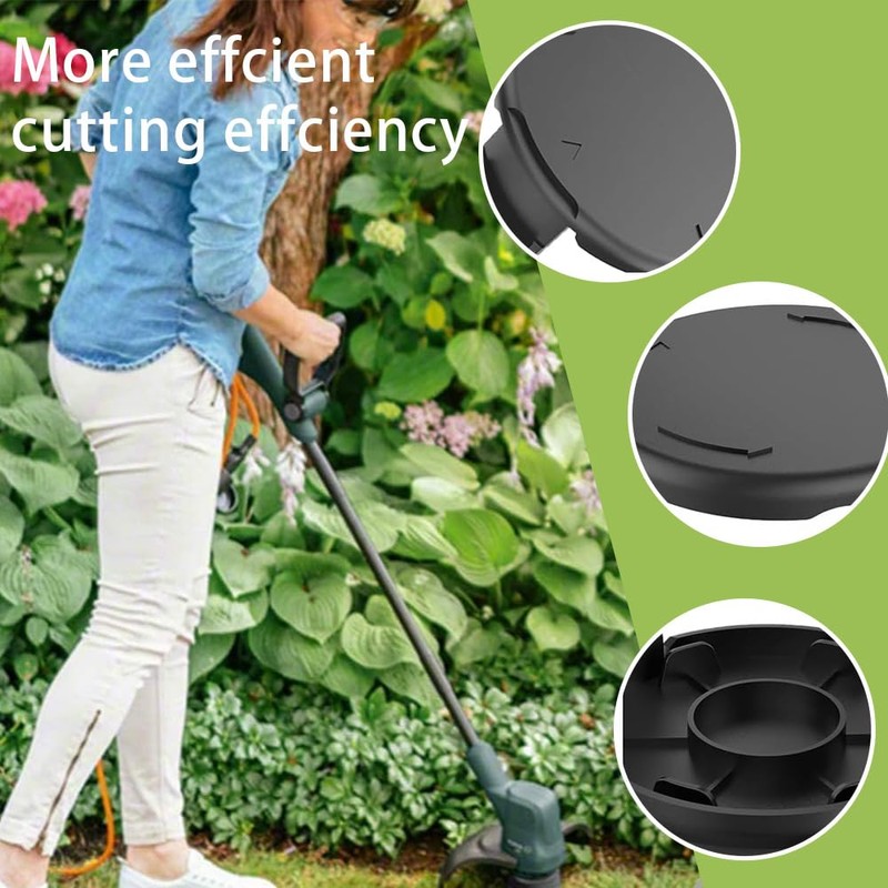 Pack of 4 Grass Trimmer Spool Covers Compatible with Bosch