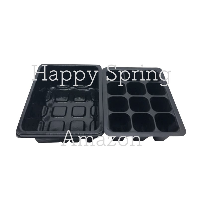 Happy Spring Hydroponic Cultivation Seedling Box, 12 Holes, Plastic Set
