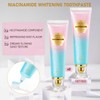 2 Stück Nicotinamid Whitening Zahnpasta, Radiant Whitening Zahnpasta, Niacinamide Whitening