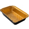 Restaurantware Foil Lux 41 Ounce Foil Pans 200 Recyclable Aluminum