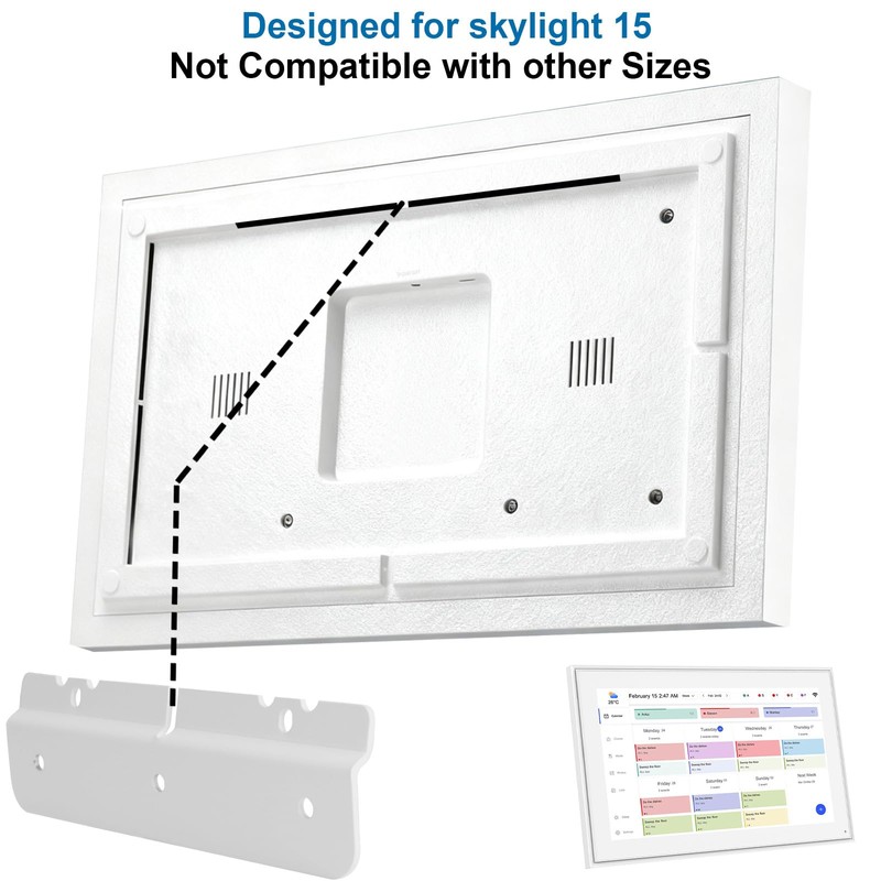 Wall Mount Bracket for Skylight Calendar 15 Inch 1st Gen