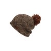 Sterntaler Boys' Beanie Bobble Hat, dark brown