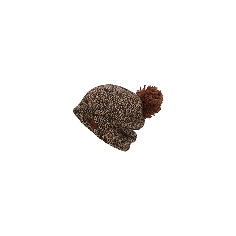 Sterntaler Boys' Beanie Bobble Hat, dark brown