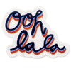 ZEGIN Ooh La Embroidered Badge Patch Iron or Sew on