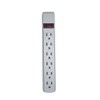 ACL 10 Feet Surge Protector, Flat Rotating Plug, 6 Outlet,