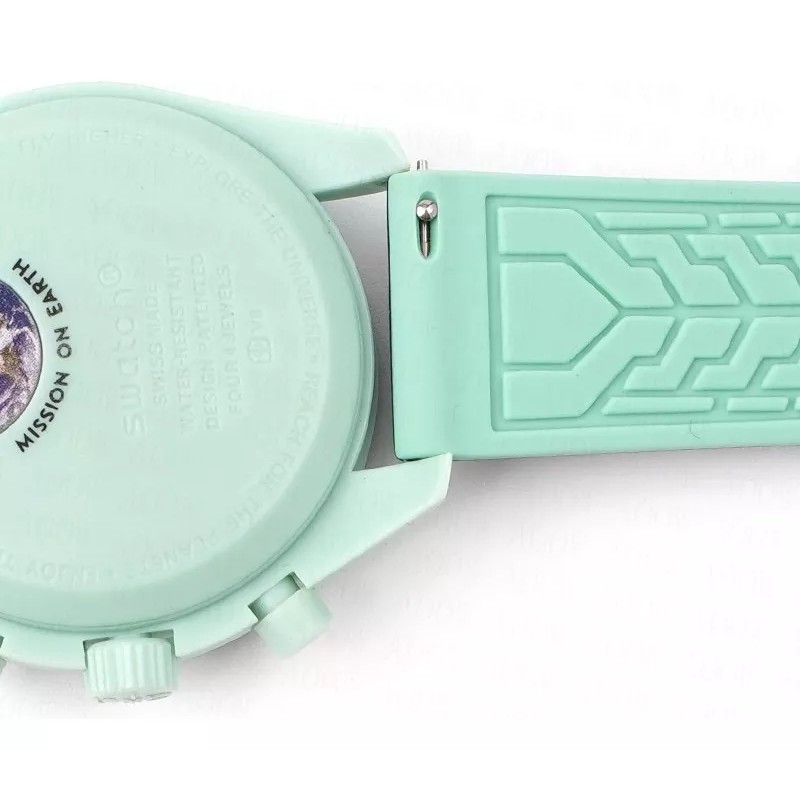 Estuchelandia Correa Para Reloj Compatible Con Omega X Swatch Moonswatch