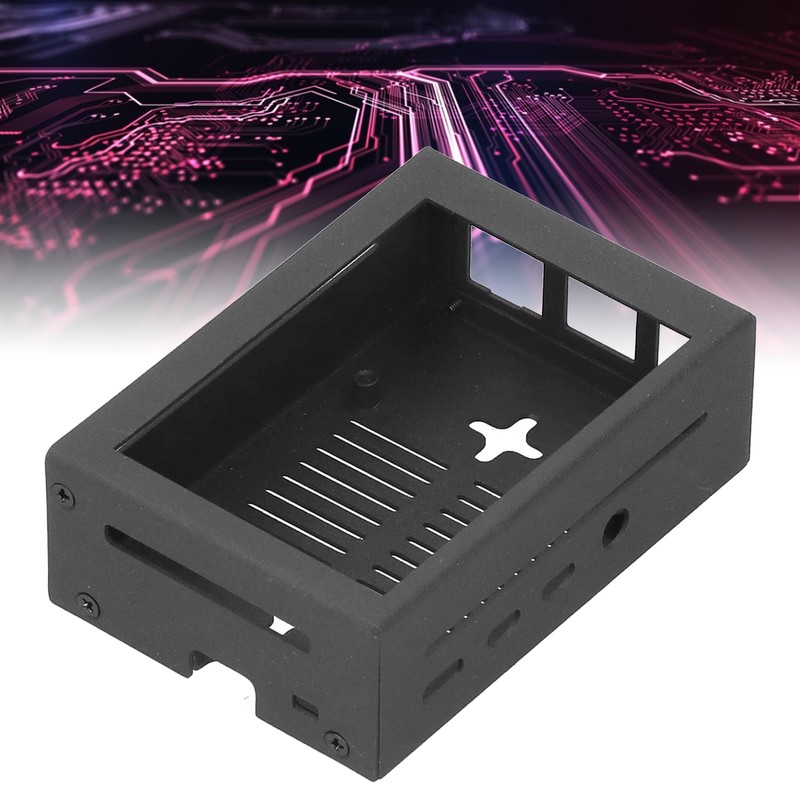 For Raspberry Pi Shell Dust Proof Iron Durable Protective Box