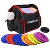 GOOSO Disc Golf Set with Bag - 12 PCS Flying