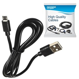 HQRP USB Charging Cable Compatible with Boom Movement Swimmer, Compatible with JBL Charge/Pulse Wireless Mobile Bluetooth Speaker, USB to Micro USB Cable