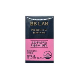 비비랩 프로바이오틱스 더블유 이너케어 170mg 30캡슐/mjc VIBRAP Probiotics W Inner Care 170mg 30 Capsules