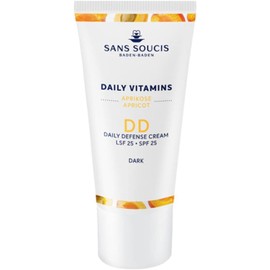 Sans Soucis Aprikose DD Cream Dark mit LSF 25 30 ml A – getönte Tagescreme Gesichtspflege Daily Vitamins Hautpflege